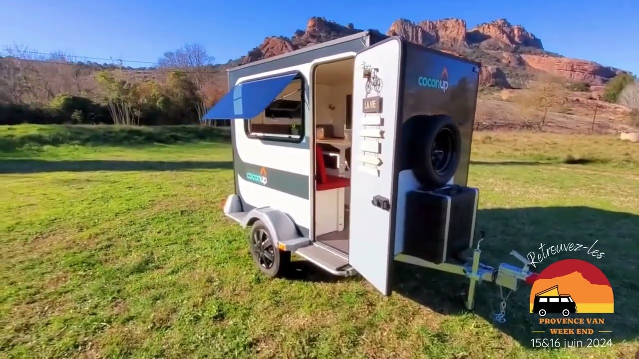 COCONUP Mini caravanes   PROVENCE VAN WEEK END 2024
