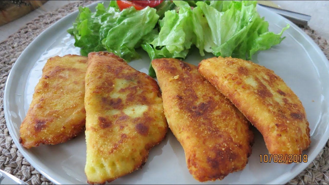 Gefüllte Erdäpfelkrapfen (Kartoffelkrapfen)