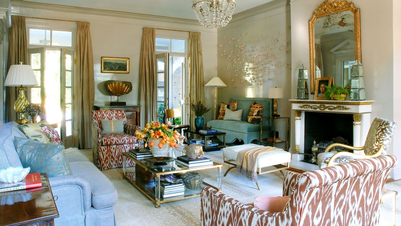 Inside A 1936 Georgian Home Added Classical Beauty And Personal Southern Character Touch