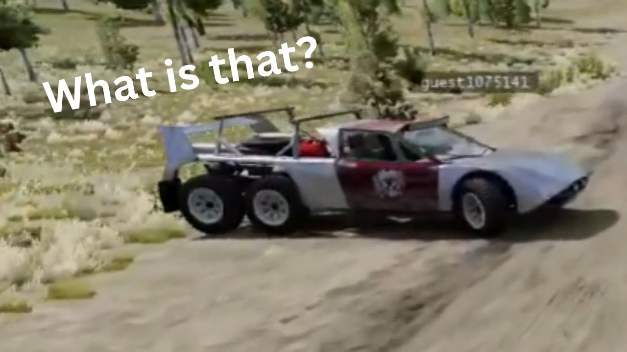 BeamNG Drive multiplayer chaos