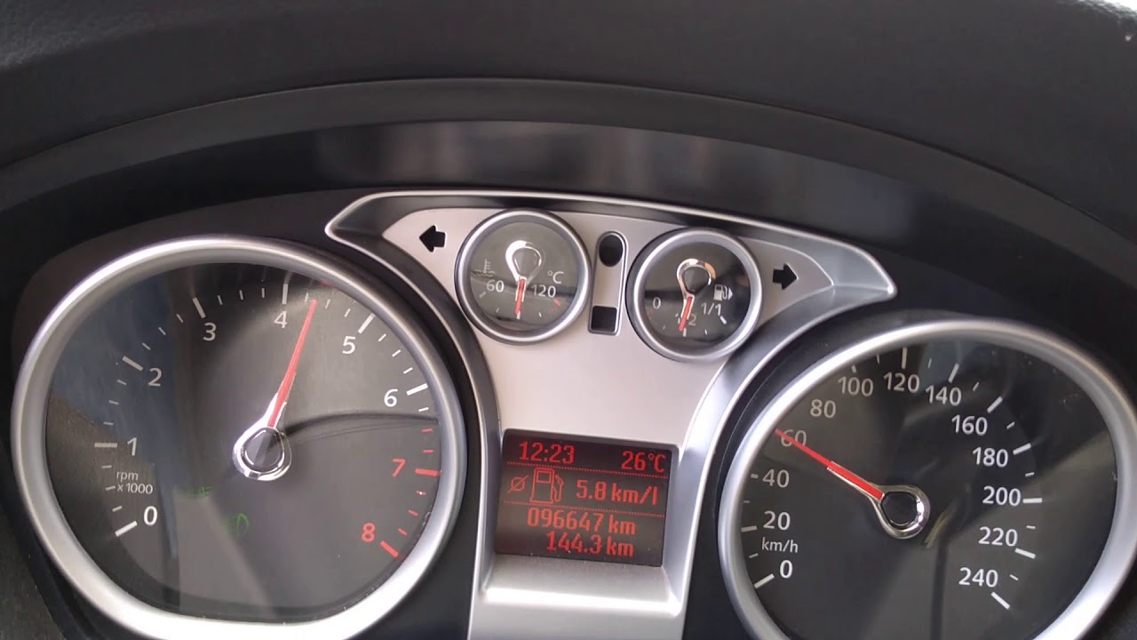 Ford Focus 2.0 Duratec Acelerando 0-100