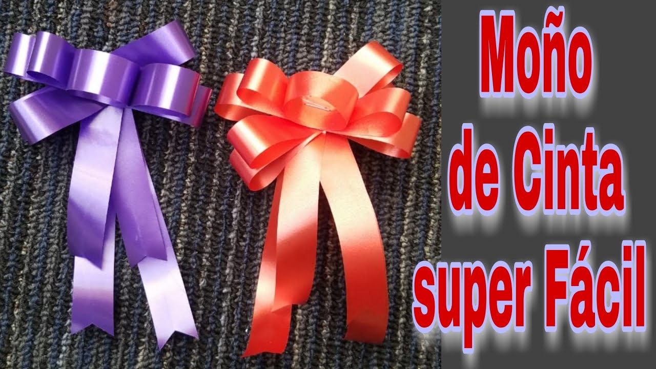 Mo&ntilde;o de cinta para regalo.