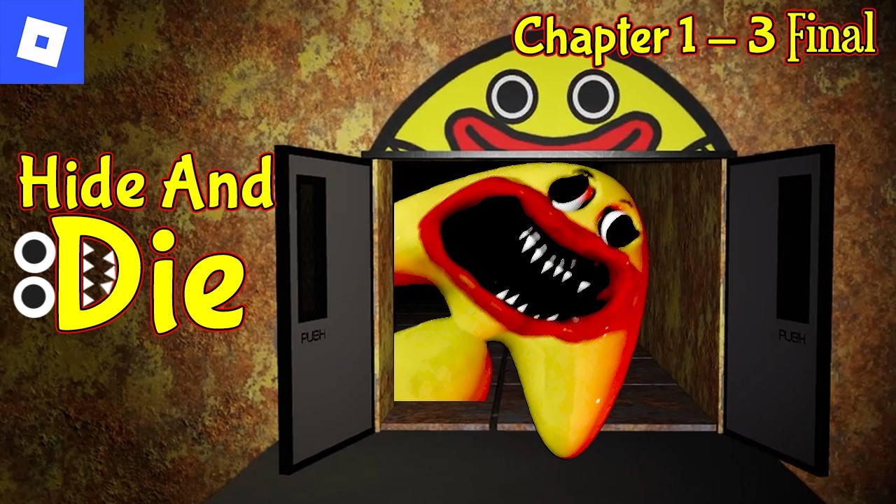 Hide And Die [Chapter 1 - 3] : roblox mascot horror gameplay walkthrough