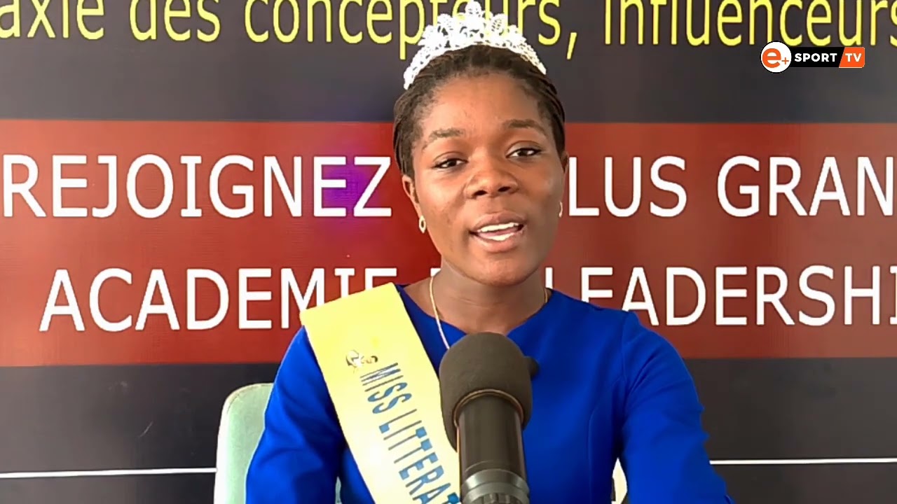 Salomé, la Miss Littérature Bénin 2024 revient et parle du secret de sa réussite