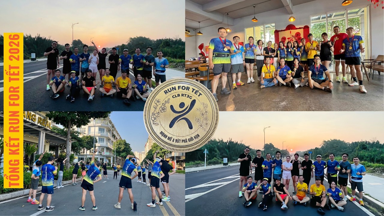 Tổng kết Run For Tết 2026 | CLB Rèn Thân 3 Gốc