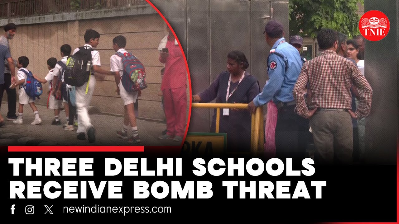 Three Delhi schools receive bomb threat; students evacuated, search operation underway