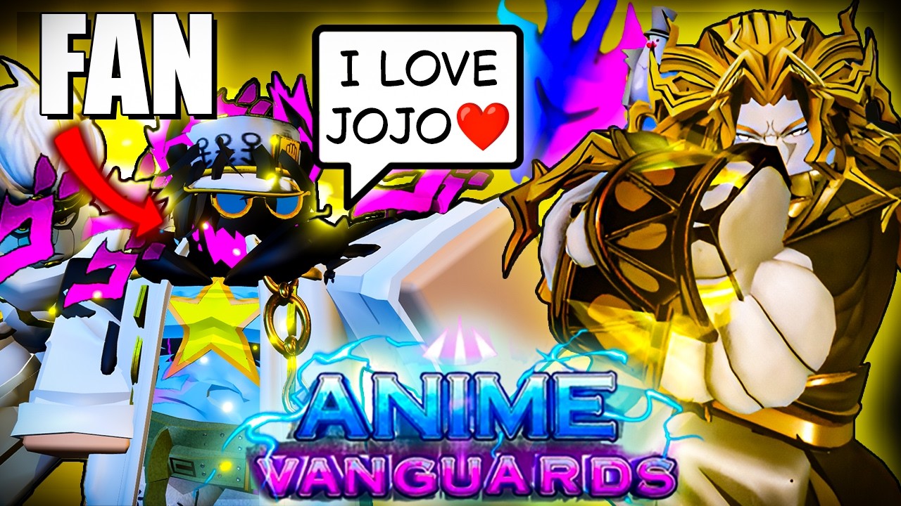 JJBA FAN Tries To Obtain 0.02% DIO OVER HEAVEN In Anime Vanguards Roblox!