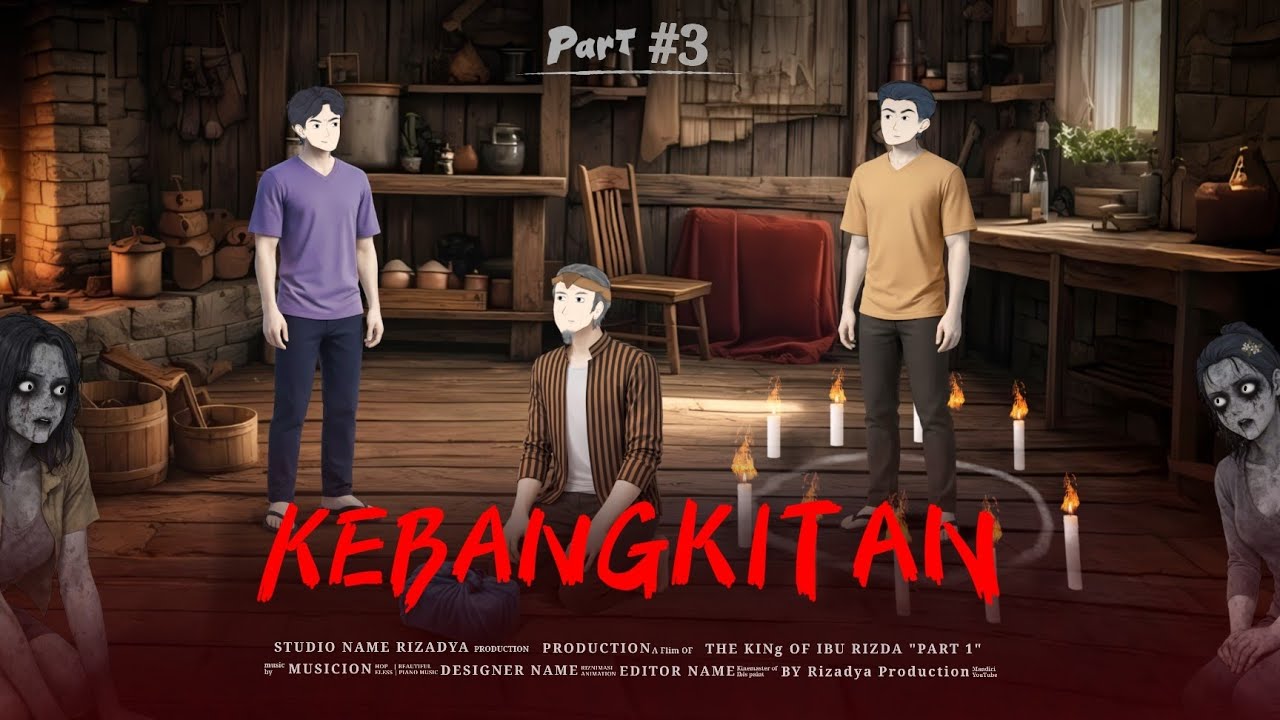 Bangkitnya nenek dan ibu  #part3 - animasi kehidupan