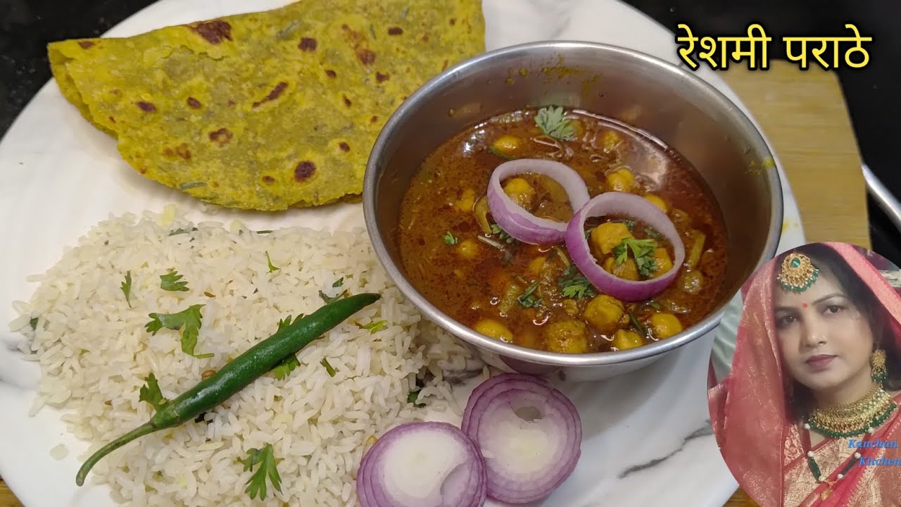 🙏👌 आलू का स्वादिष्ट रेशमी पराठे और जीरा राइस | 👌😋 Aalu Ka Paratha Recipe | Jeera Rice Recipe |