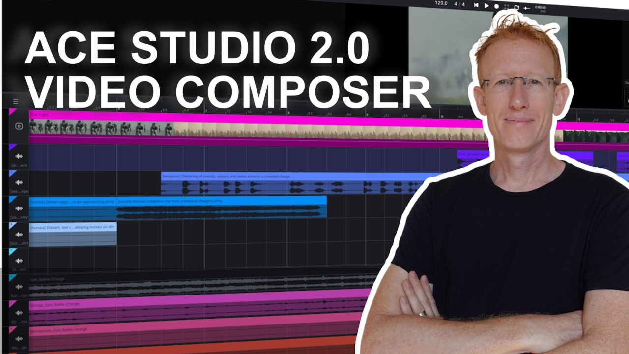 Рабочий процесс ACE Studio: как озвучить видео с помощью искусственного интеллекта.