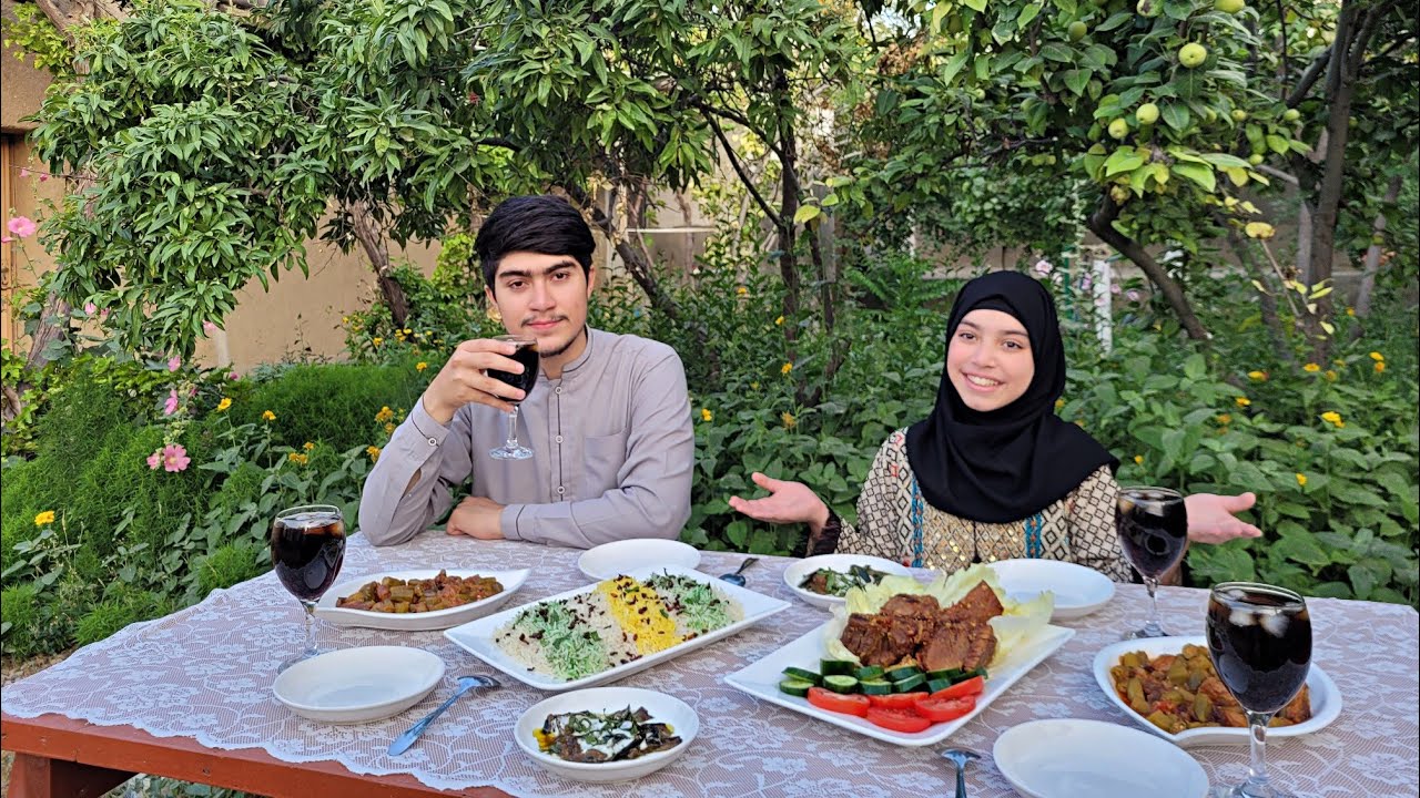 غدانا اليوم غير مع أولادي 🍛🍽 | أفغانستان (مزارشريف)