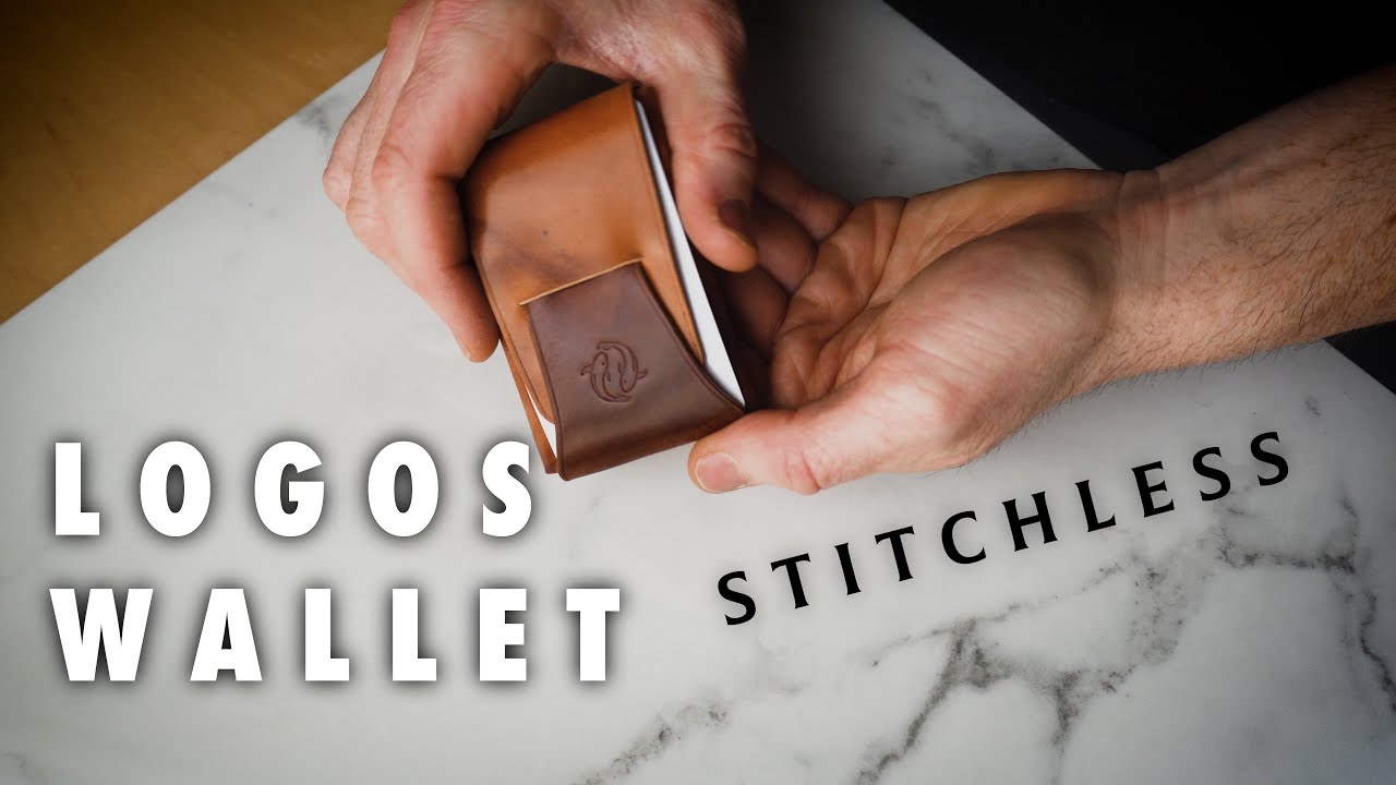 Stitchless Wallet made from Shell Corodvan | STITCHLESS | #asmr