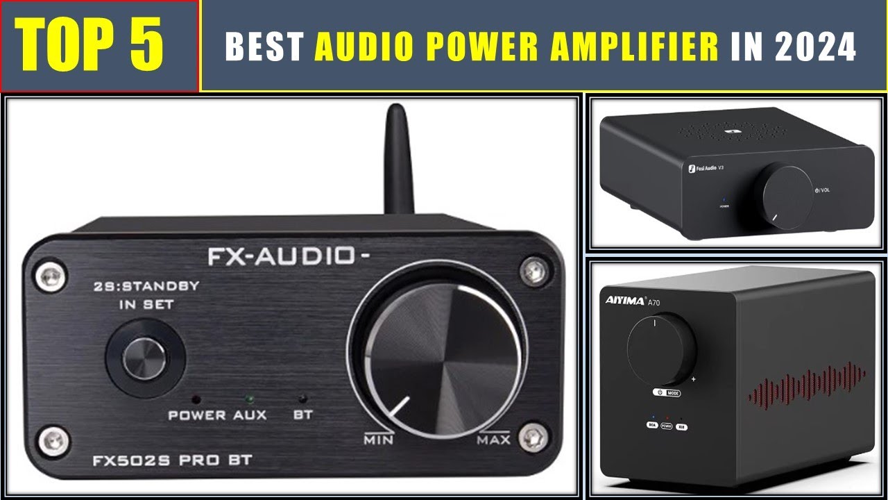 BEST Audio Power Amplifier In 2024 - TOP 5 BEST Fosi Audio Amplifier