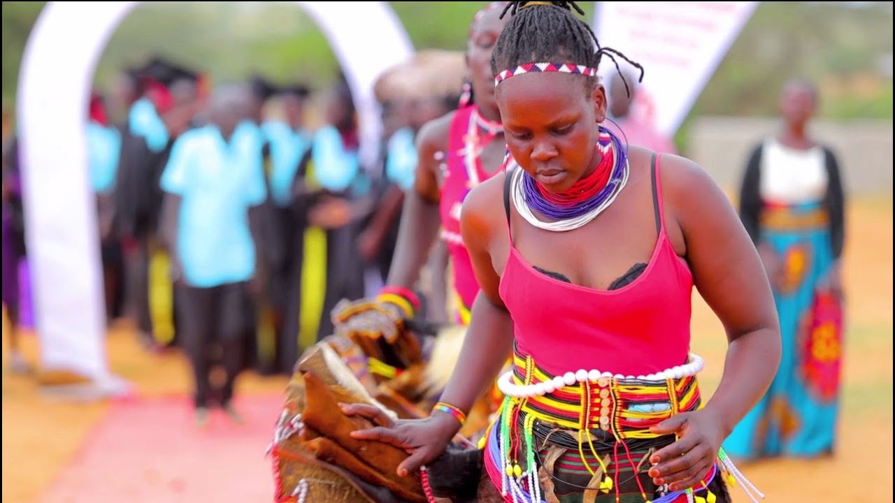 Impressive karamajong traditional dancing