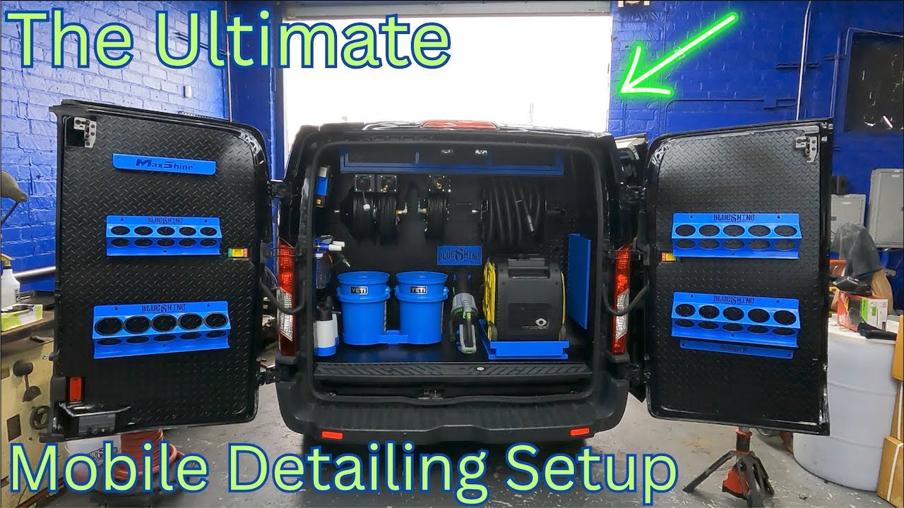 The Ultimate Mobile Detailing Setup By Blueshine!