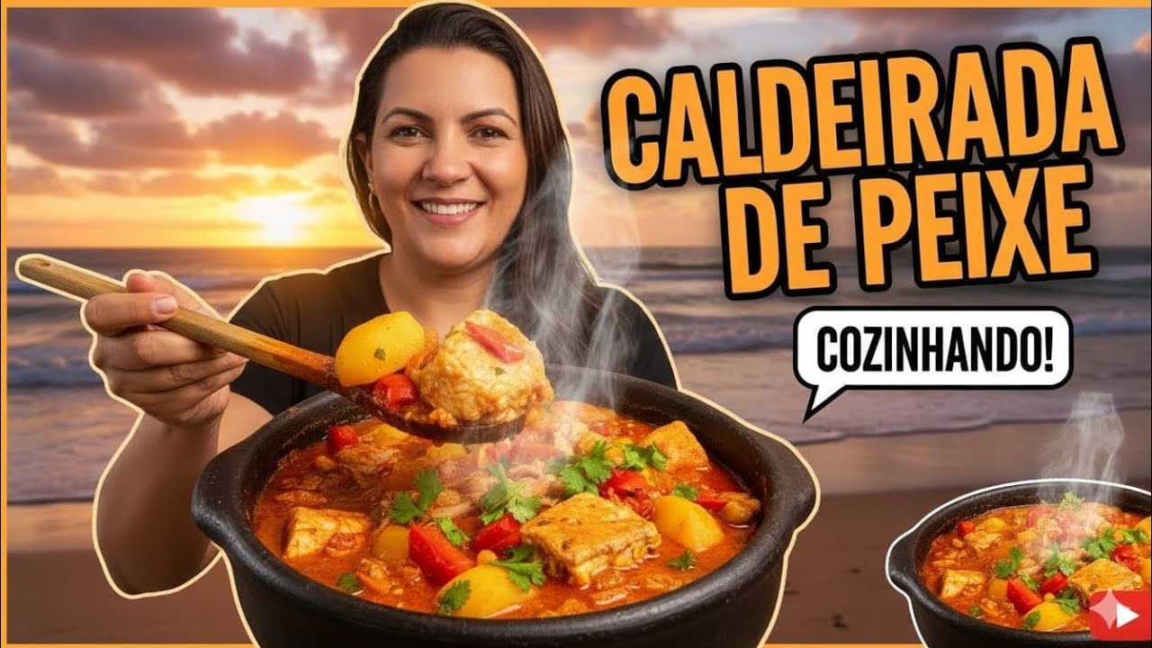 Caldeirada de peixe cuzindo