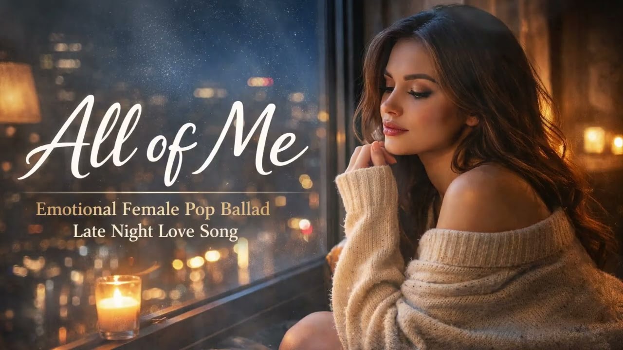 ALL OF ME &ndash; Emotional Female Pop Ballad | Late Night Love Song