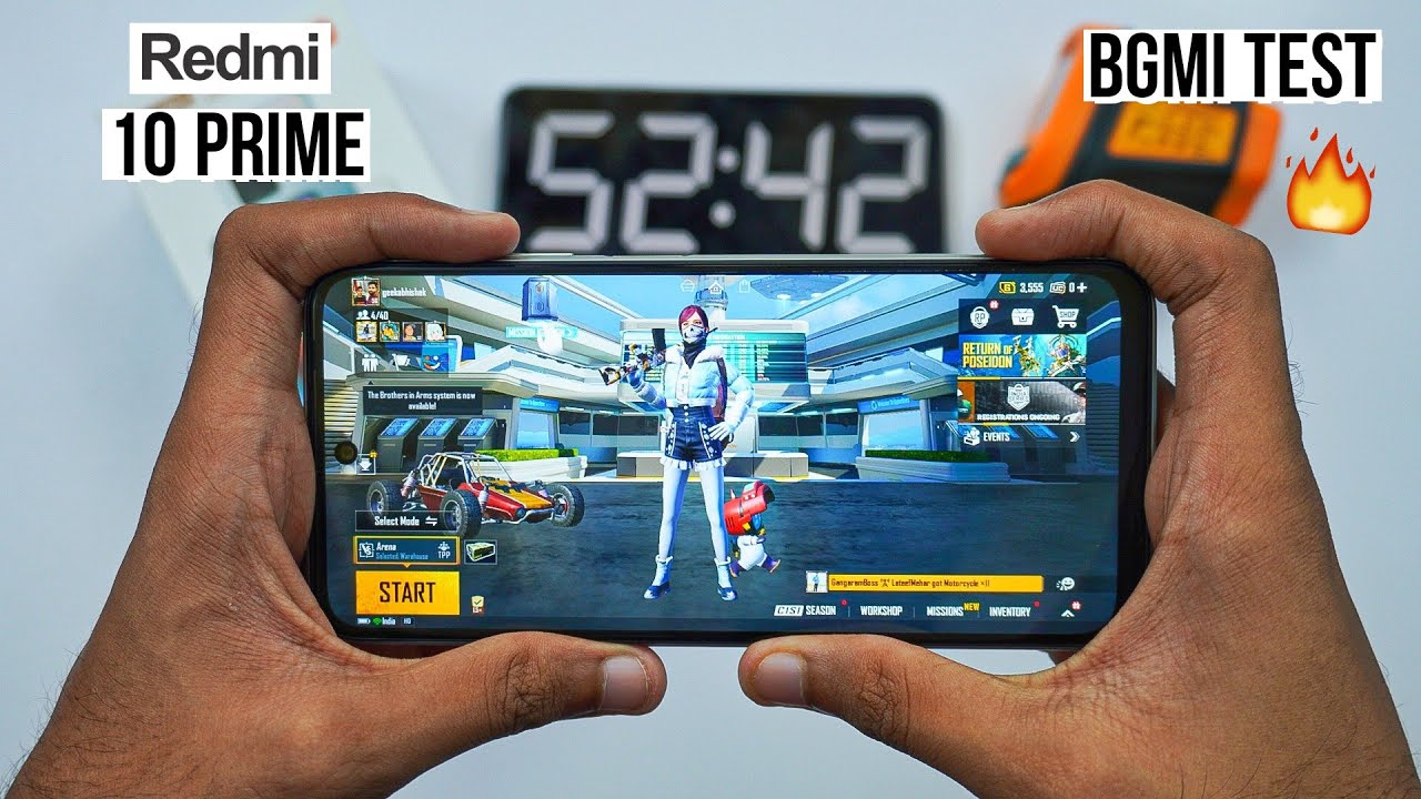 Redmi 10 Prime Pubg Test, Heating and Battery Test | Shocking Results 😱