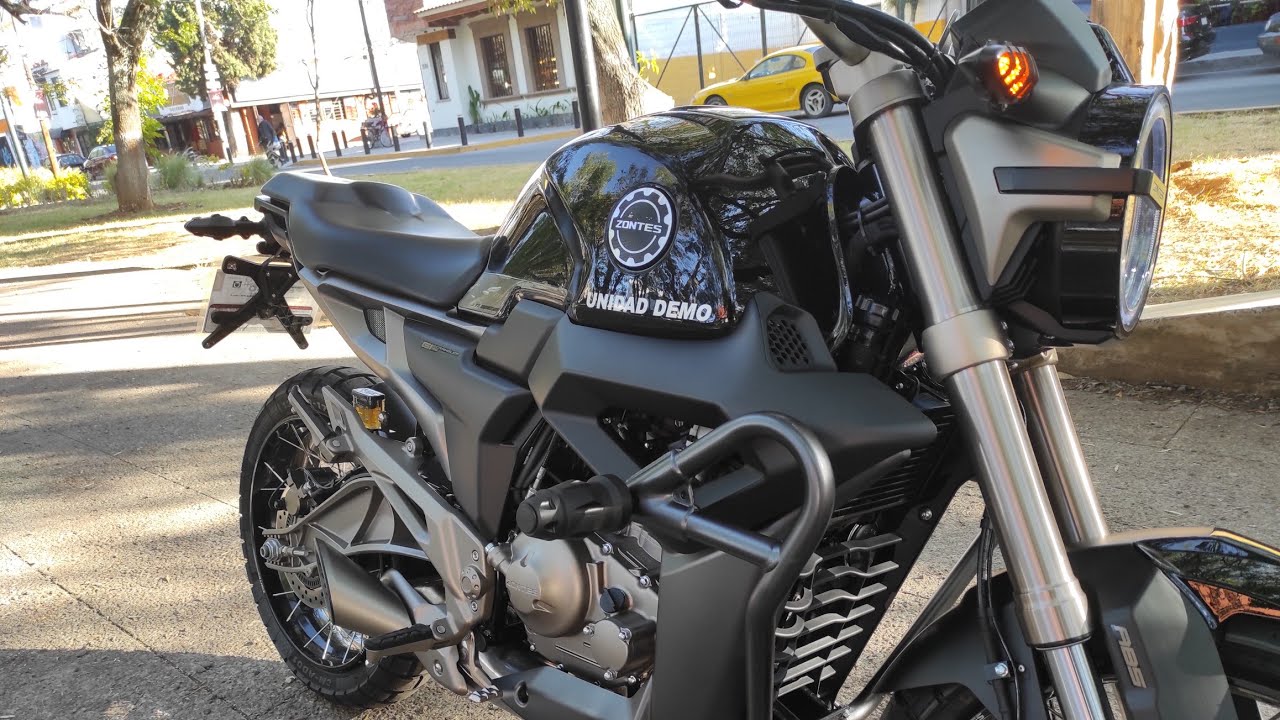 probando la Zontes 150 scrambler es una bestia 🛵🤤