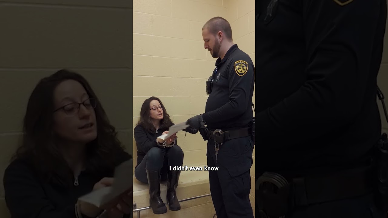 Her First Time Ever Being Arrested | Booked: First Day In | A&E #shorts