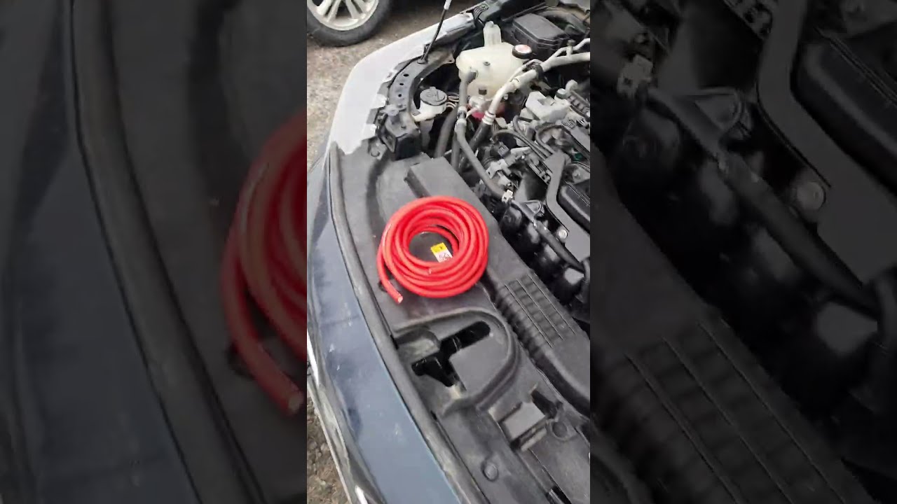 2019 - 2020+ Toyota Corolla amp cable routing part 1