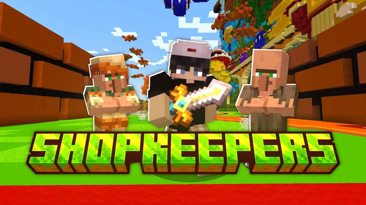 Jak STWORZYĆ VILLAGER&Oacute;W DO ULEPSZANIA * ShopKeepers *