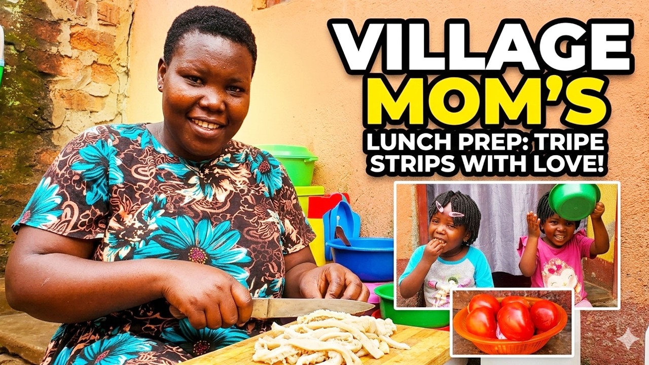 Delicious Cow Stomach (Tripe) Recipes ||African village life Of Our Village Mom&Daughters Cooking🔥