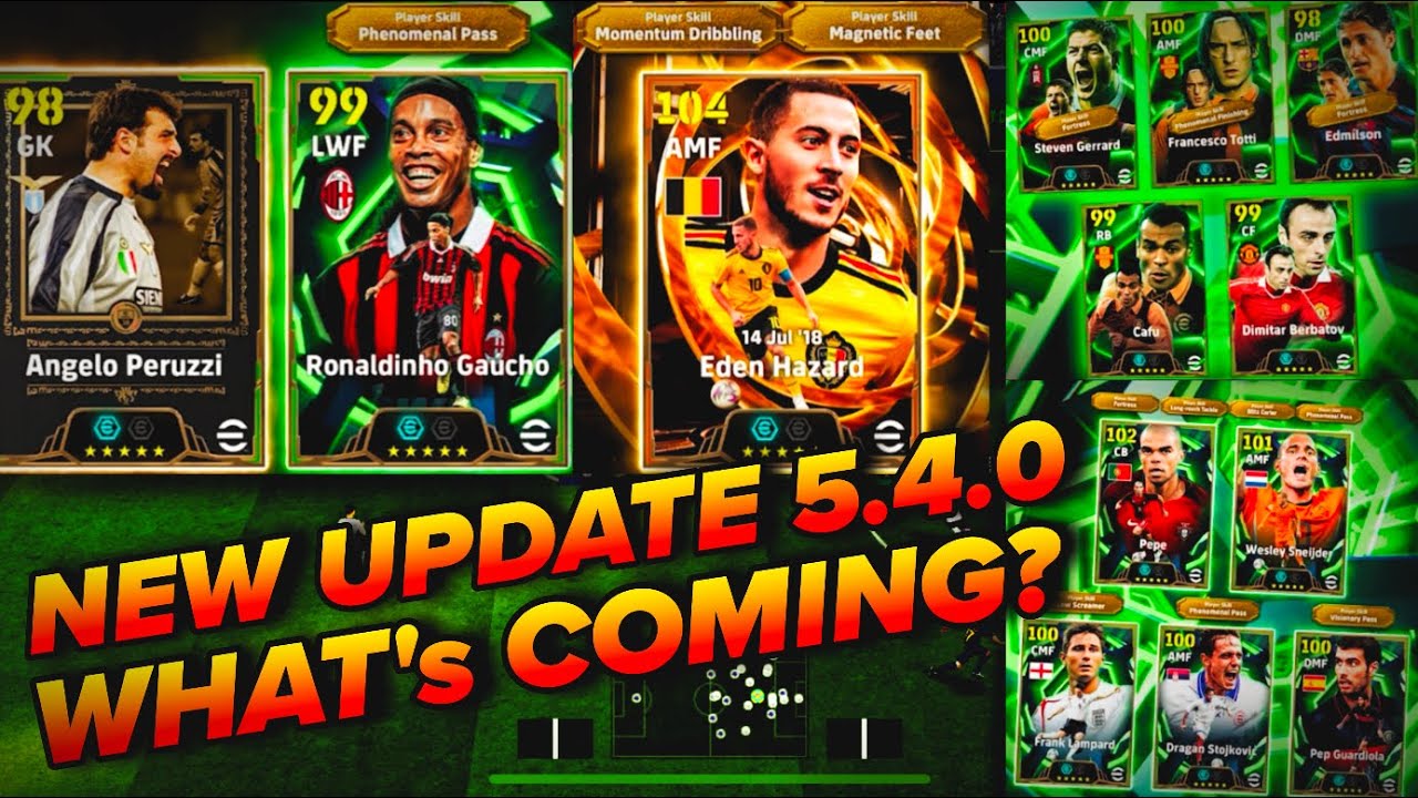 WHATS CCOMING TODAY? NEW UPDATE 5.4.0 EFOOTBALL LIVE #efootballlive #efootballtamil