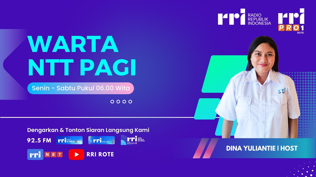 🔴 [LIVE] WARTA NTT PAGI RABU 4 MARET 2026