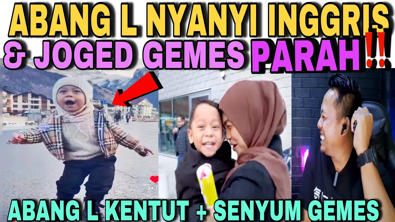 DETIK2 ABANG L NYANYI INGGRIS + JOGED GEMES DI SWISS - GA SENGAJA KENTUT BRUD DI AKHIRI SENYUM GEMES