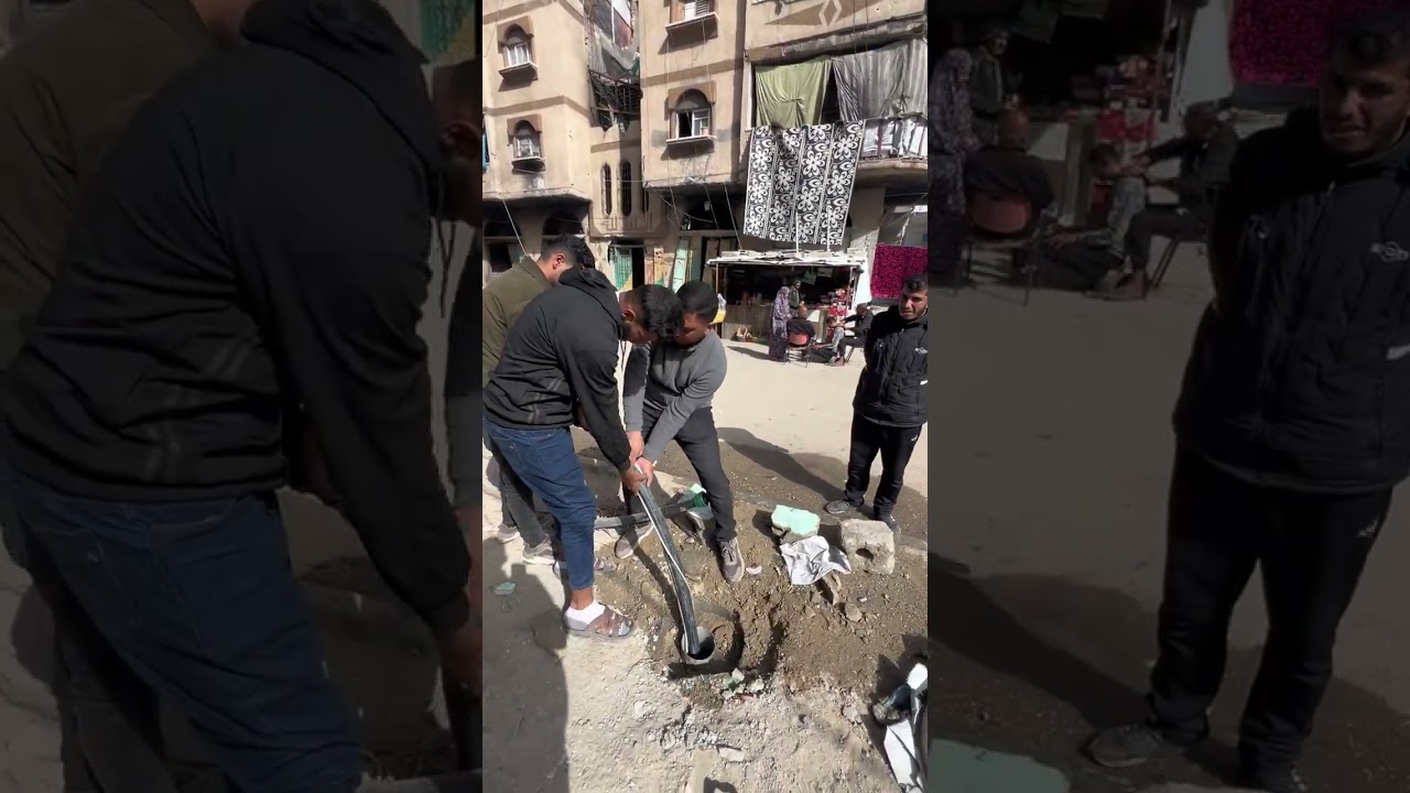 مشروع صيانة وتشغيل البئر ال75 على نفقة كريمة من الاخ رياض ابو محمد 