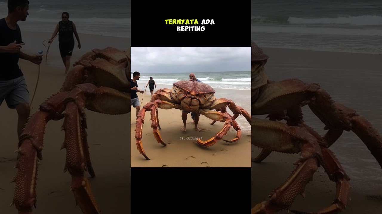 KEPITING RAKSASA #shorts #gudangit