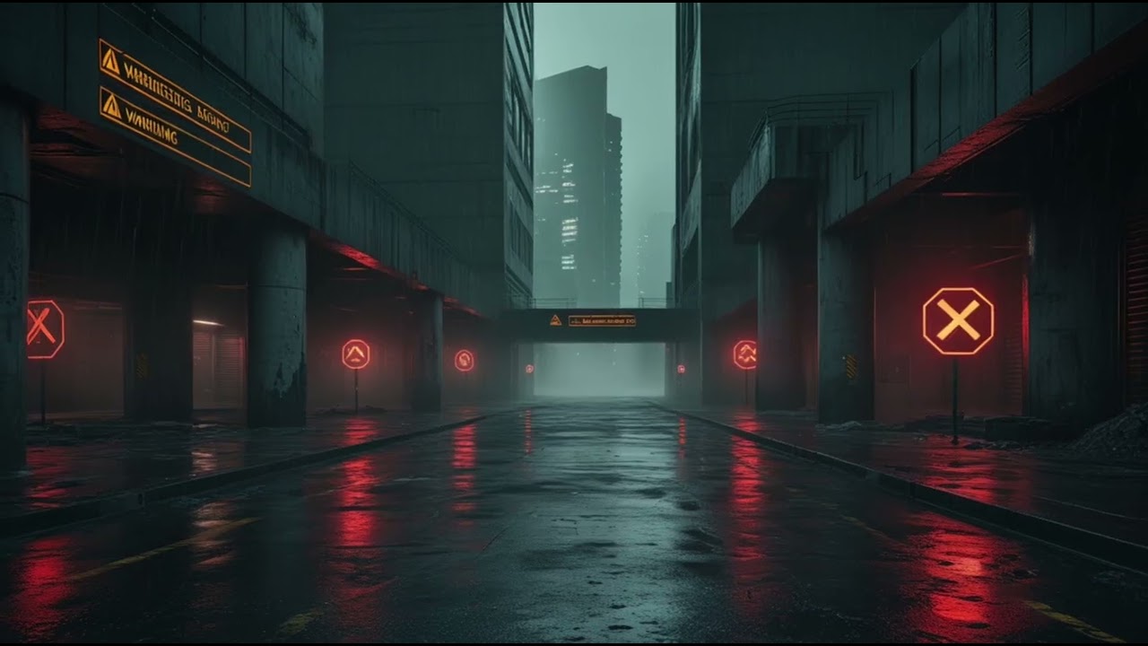 🚫 FORBIDDEN DISTRICT — Dark Cyberpunk Techno
