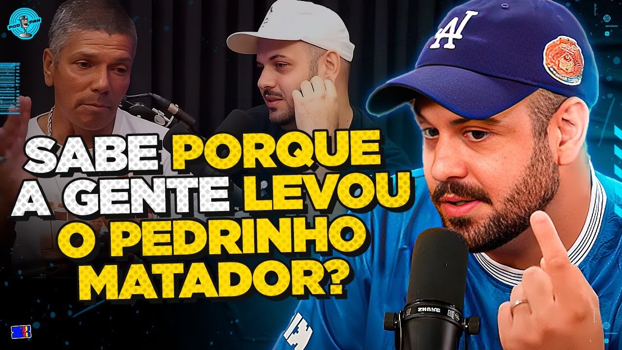 Bruno Fabil REVELA como foi ENCARAR Pedrinho Matador AO VIVO!