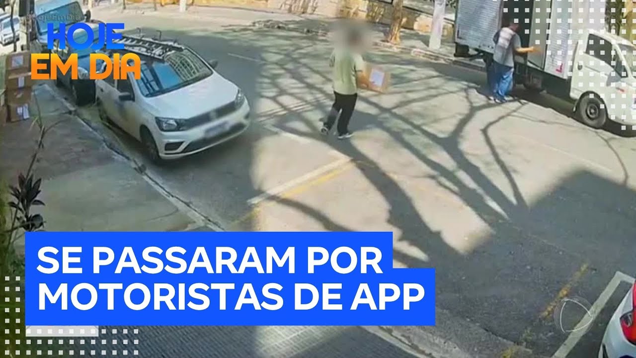 Ladrões se passam por motoristas de aplicativo para roubar cargas valiosas sem violência