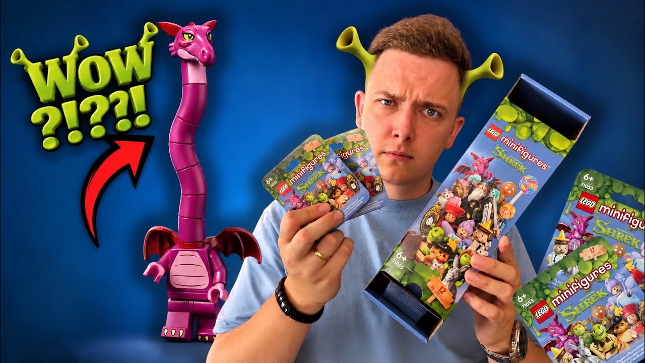 Szukam NAJDZIWNIEJSZEJ figurki LEGO SHREK!🔥 (ZNAJDĘ WSZYSTKIE?)