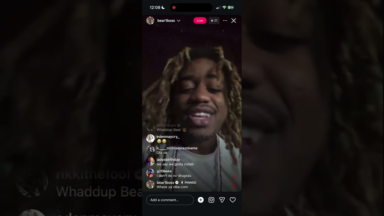 BEAR1BOSS IG Live 2/20/26 🐻🧙‍♂️