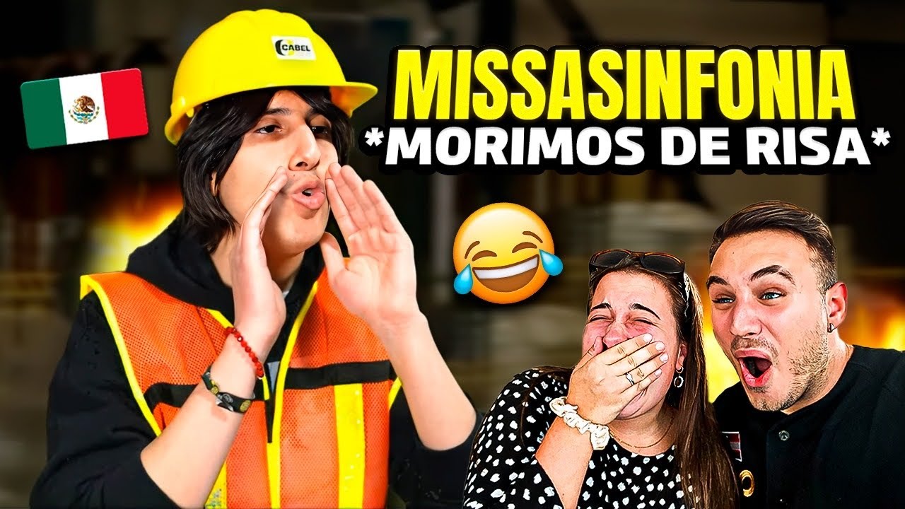 🇪🇸 REACCIÓN a MISSASINFONIA 😂🇲🇽 ANALIZANDO VIDEOS de SEGURIDAD en el TRABAJO 😱 **es el mejor**