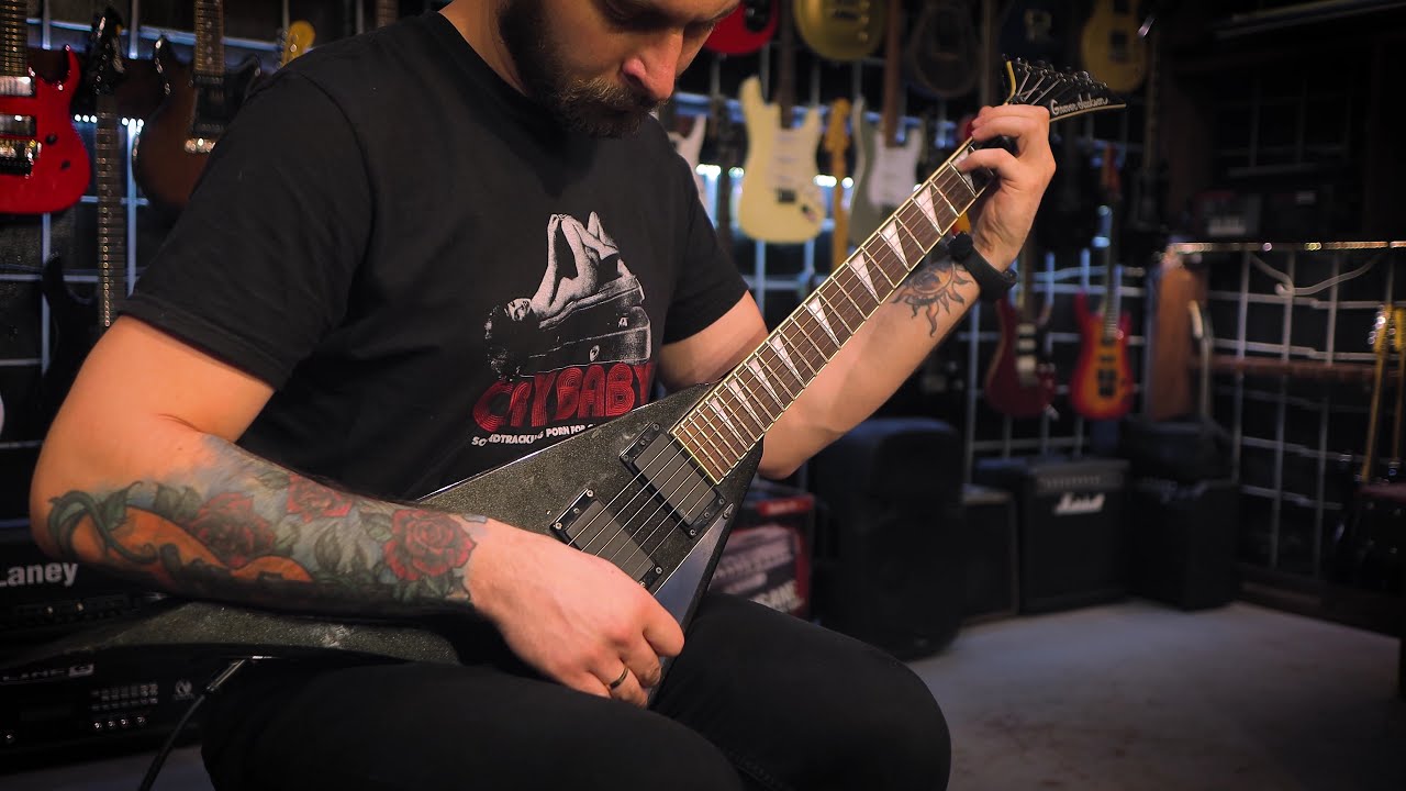 Grover Jackson RR D-120 Guitar Demo