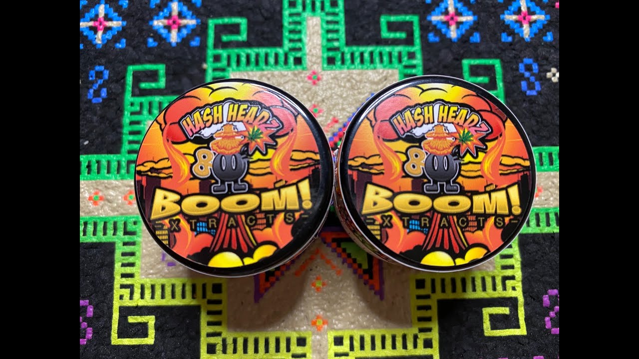 Hash Headz x Boom Xtracts Dab session