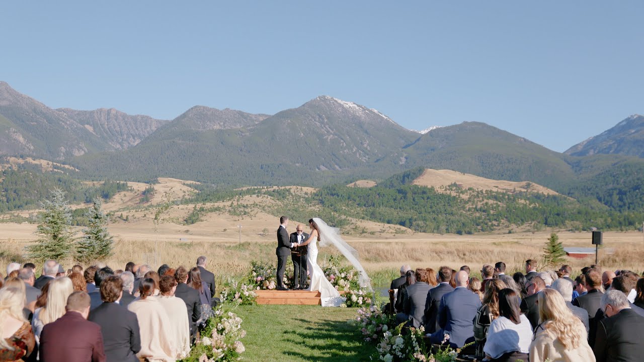 The Most Beautiful Montana Wedding At Copper Rose Ranch | Jordan and Thomas