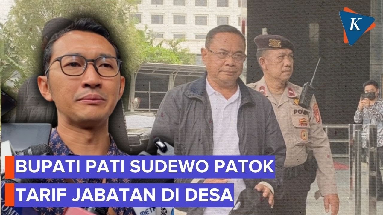Kena OTT, Bupati Pati Sudewo Diduga Pasang Tarif Jabatan di Desa