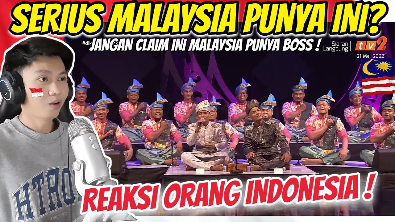 PLEASE JANGAN CLAIM ! INI MALAYSIA PUNYA ! DIKIR BARAT KELANTAN MEMANG NO COUNTER BOSS ! Indo react