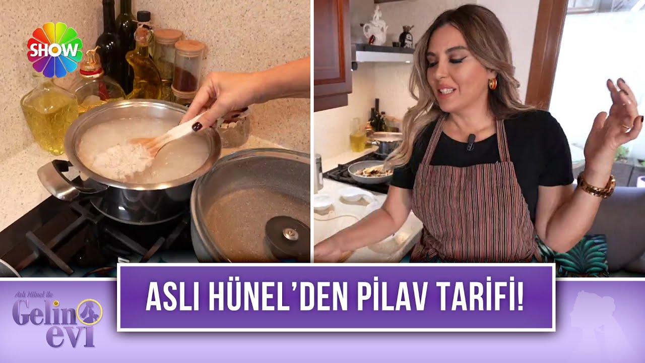 Aslı Hünel'den Azeri usulü pilav tarifi! | Gelin Evi 1004. Bölüm