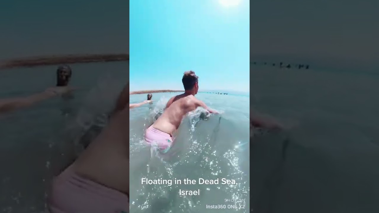 Float in the Dead Sea (also the lowest point on Earth) ✅