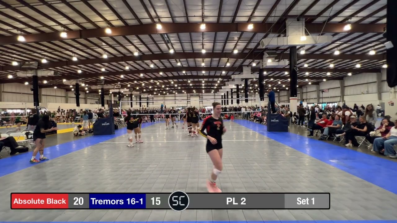 3/8/25 PL 2 Absolute Blk vs. Tremors 16-1