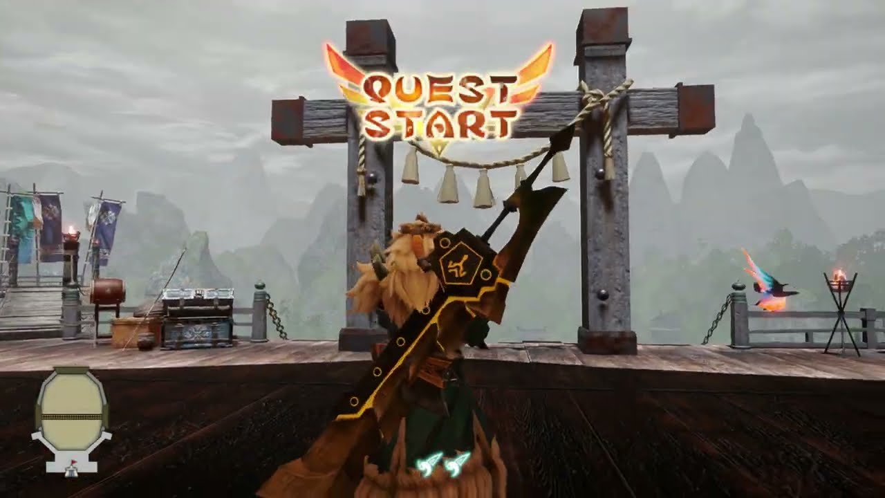 [MHRise:SB PC] MR闘技大会05 エスピナス 太刀 ソロ 1'15