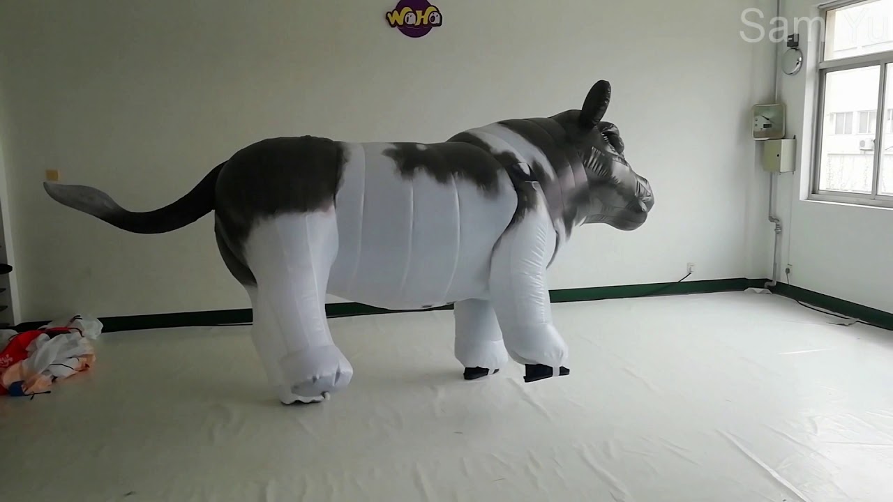 #Advertising #Inflatable #Walking Cartoon Promotional Moving #Mascot Inflatable #dinosaur #Costume