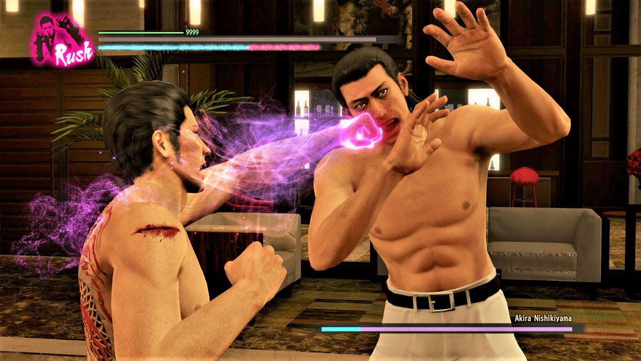 Yakuza Kiwami - Boss Fights: Akira Nishikiyama PT. 2 (NO DAMAGE) (No TD, No EQ) [Legend] (4K)