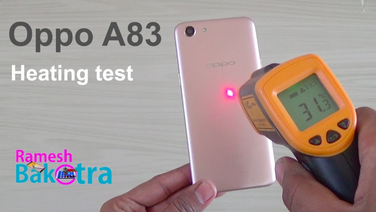 Oppo A83 Heating Test